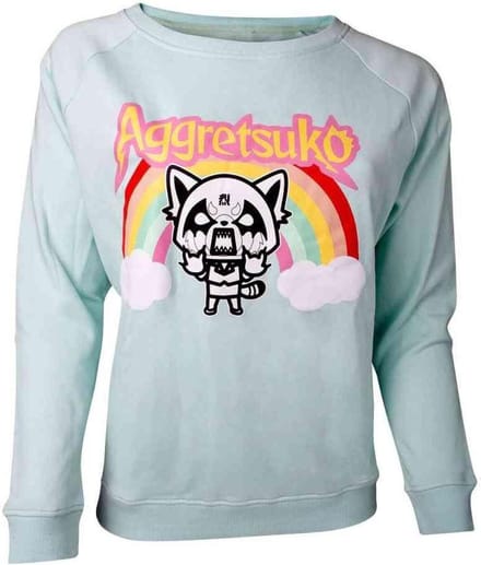 Aggretsuko Sweater/trui -M- Rage Aggretsuko Groen