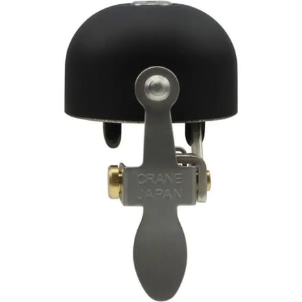 Crane E-NE Bell fietsbel - heldere krachtige toon - Stealth Black