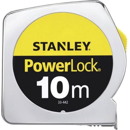 Stanley Rolbandmaat Powerlock 10m - 25mm