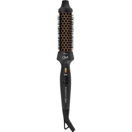 Diva Pro Keramische Warmteborstel Zwart 30mm