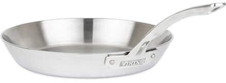Culinaire 3-Ply RVS Koekenpan 30 cm Zilver