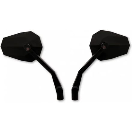 Paar achteruitkijkspiegels met LED-indicator Highsider Stealth -X2