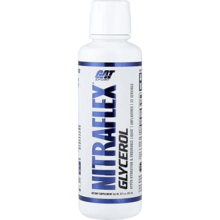 GAT, Nitraflex® Glycérol, Sans Arôme, 473ml (16 fl oz)
