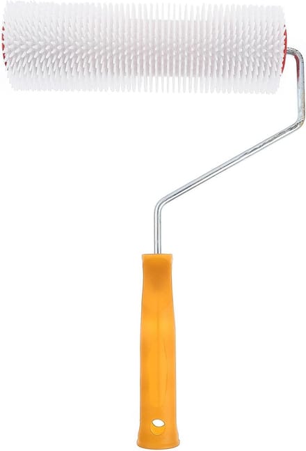 Zelfnivellerende Spindle Roller voor Vloeren, Screed Barbed Roller en Behangnaad Roller - Ideaal voor Latex en Vloernivellering, 20 cm