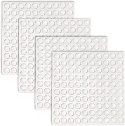 Zelfklevende rubberen pads 400 stuks voor geluiddemping en anti-slip