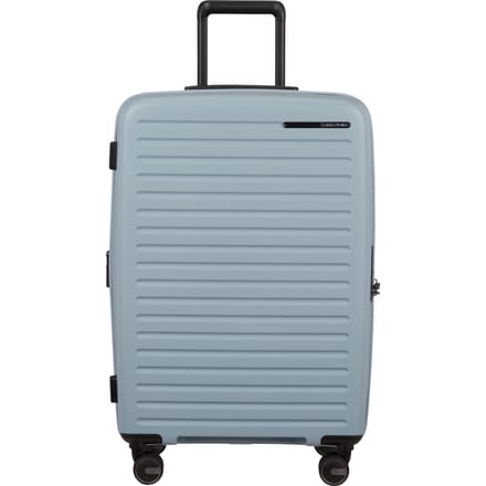Samsonite koffer - Restackd spinner M 68 x 46 x 26/29 - uitbreidbaar - TSA slot - fog blue