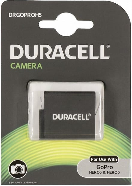 DURACELL Li-Ion Battery 1250mAh for GoPro Hero 5/H
