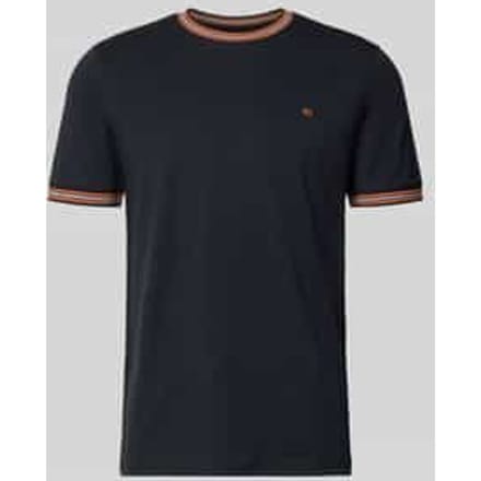 regular fit T-shirt met gestikt logo