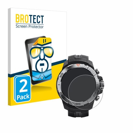BROTECT - Screenprotector voor Xiaomi Mibro GS Explorer - Folie Beschermfolie transparant 2 Stuks