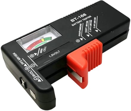 Universele Batterij Tester voor AA AAA C D 9V en Knoopcel Batterijen