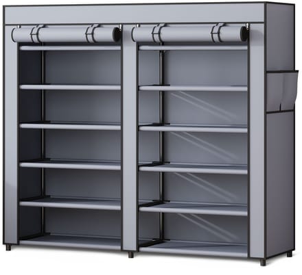 Massido MS-805 textiel schoenenkast grafiet
