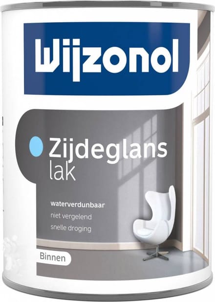 Wijzonol Zijdeglanslak Water 0,5 liter - Kleur