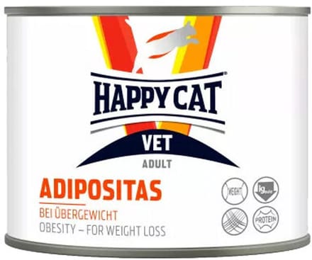 Happy Cat VET Adipositas - Natvoer - 6 x 200 g