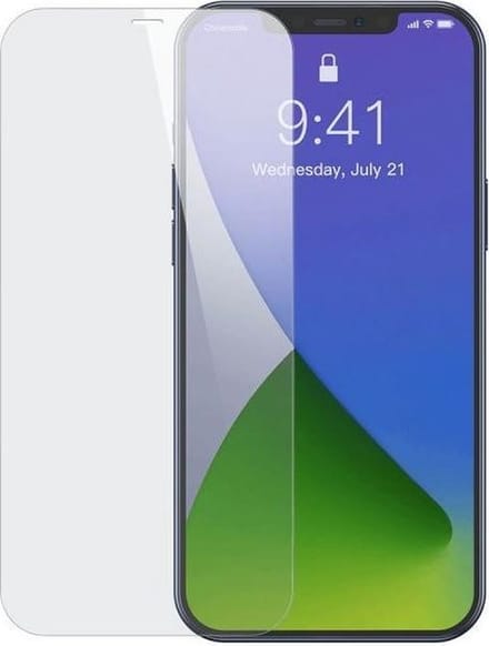 Baseus Tempered Glass Screen Protector (2-Pack) Geschikt voor Apple iPhone 12/12 Pro