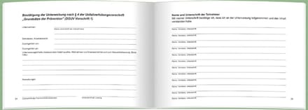 RNK Verlag Instructieboek voor betriebl. Ongevallenpreventie