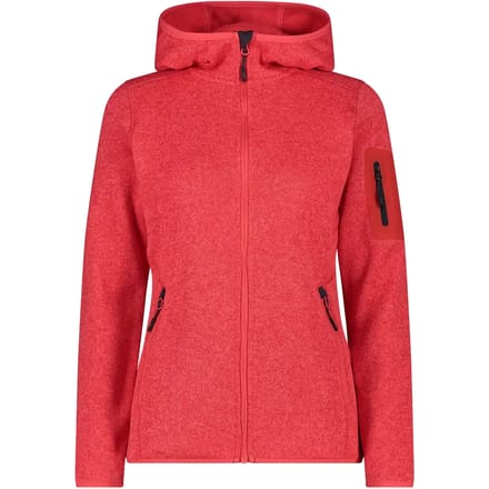Dames fleece met capuchon CMP