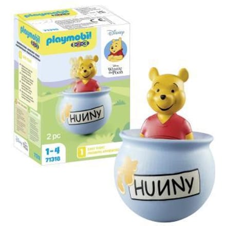 PLAYMOBIL 1.2.3 & Disney Winnie de Poeh Honingpot - 71318