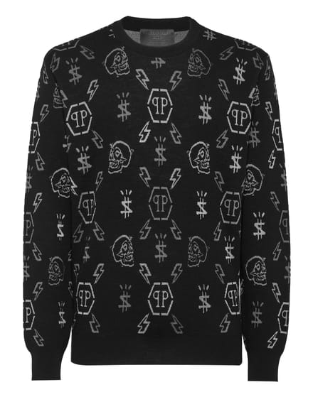 Pullover Ronde Hals Monogram