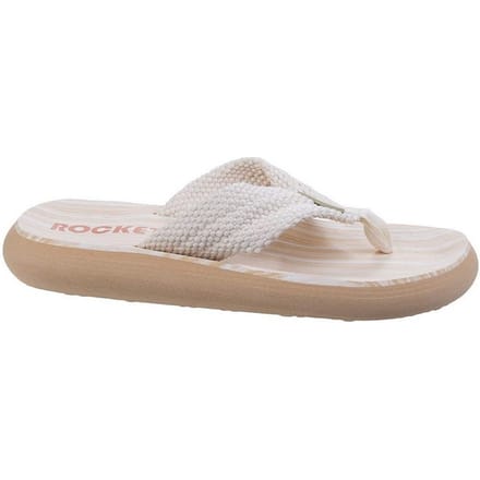 Rocket Dog Dames/dames Zonsondergangsslip op sandalen (Dubbele crème)