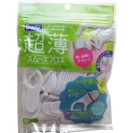 EBISU - Daily Ultra Thin Smooth Floss 50 pcs