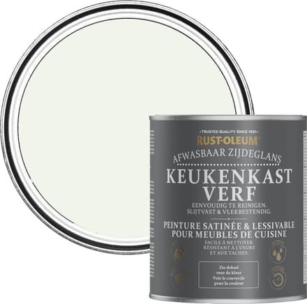 Rust-Oleum Gebroken wit Keukenkastverf Zijdeglans - Gestoomde Melk 750ml