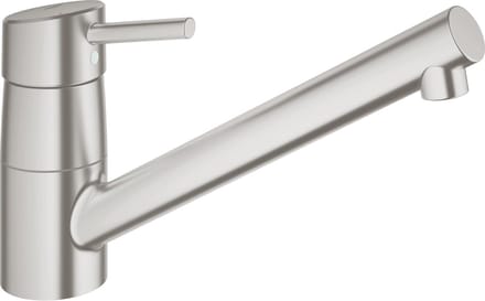 GROHE Concetto Keukenkraan - Lage uitloop - SuperSteel