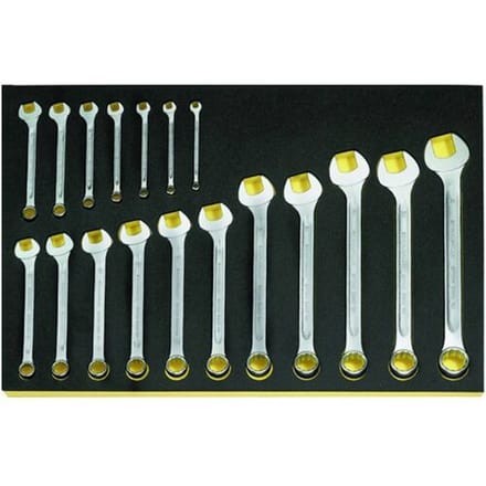 Stahlwille 96838183 TCS 13/18,6-24MM Ring-steeksleutelset Sleutelbreedte (metrisch) 8 - 19 mm