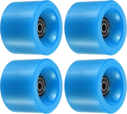 Longboard Wielen - Cruiser Wielen - Soepel Rijden - Zachte PU Constructie - 70mm Diameter - Blauw