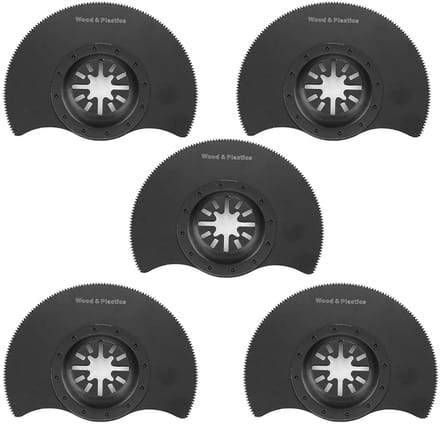 Oscillerend zaagblad - Multigereedschap accessoires - Precisie zagen - Universele interface - 88mm diameter - Zwart