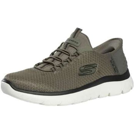 Skechers SUMMITS - HIGH RANGE Heren Instappers - Groen / Zwart