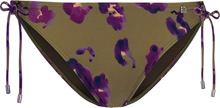 Beachlife Painted Animal regular bikinibroekje - Groen - Bloemenprint