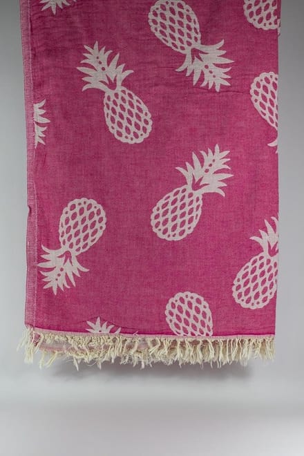 Pergamon – Turkse hamamdoek – 100x180 cm – katoen – licht & sneldrogend – roze