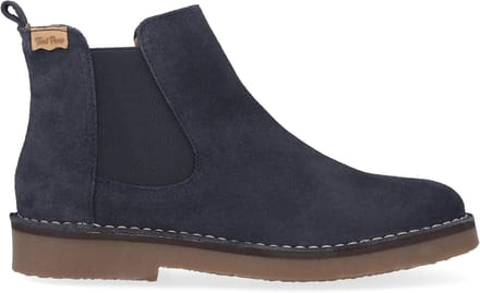 Isa-SY Dames Chelsea boots Suède Blauw