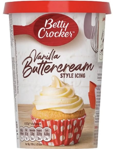 Betty Crocker Vanille Botercrème Icing 400g