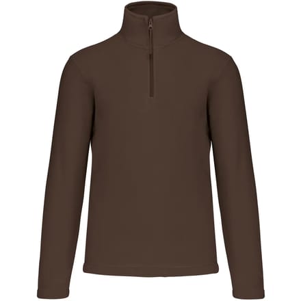 Kariban Enzo - Fleece met ritskraag K912 - Chocolate - M