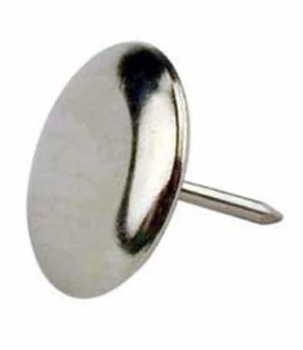 Verlofix glijnagel nikkel 25mm doos 100 stuks