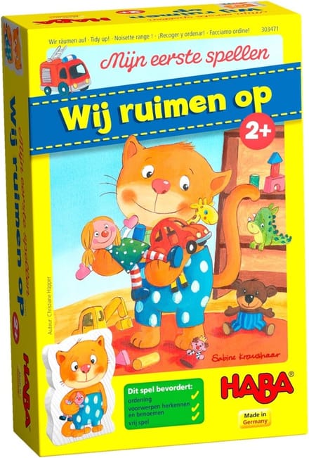 Haba Kinderspel Wij Ruimen Op (nl)