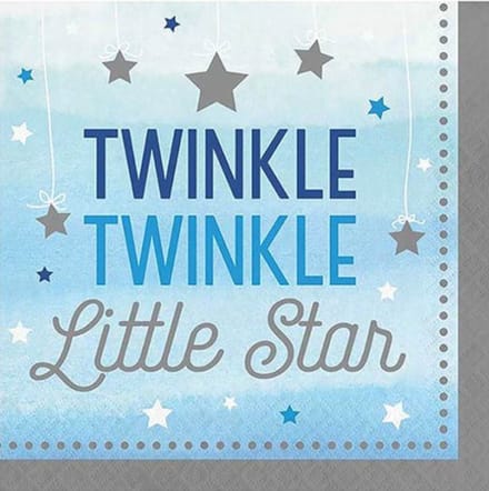 Servetten Twinkle twinkle jongen