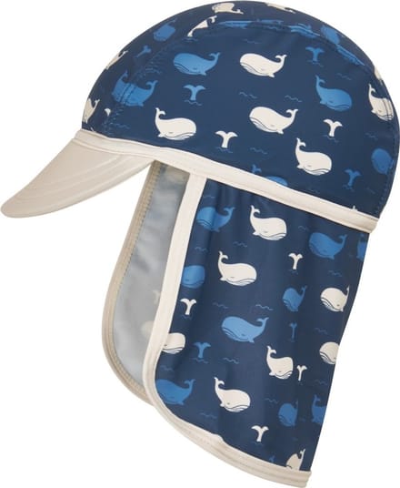 Playshoes kinderhoedje met UV-bescherming, walvis