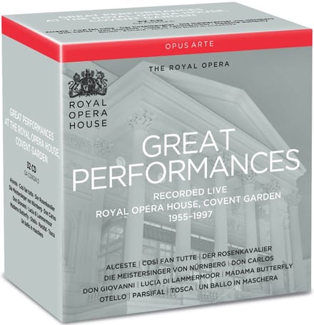 Royal Opera House - Great Performances 1955-1997 (CD)