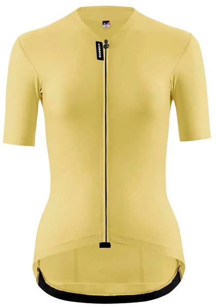 Assos Dyora R S11 Korte Mouw Wielertrui Geel S Vrouw