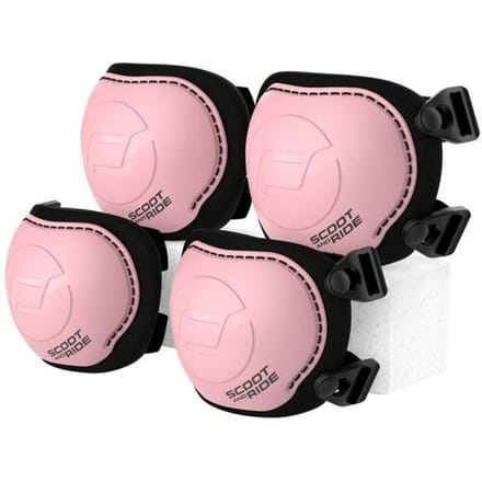 Scoot & Ride Scoot and Ride beschermersset XXS Light Rosered dames