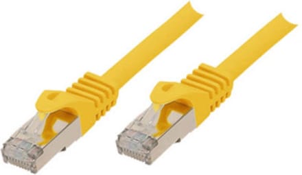 BS75511-1.5Y - 1.5 m - Cat7 - S/FTP (S-STP) - RJ-45 - RJ-45 - Yellow