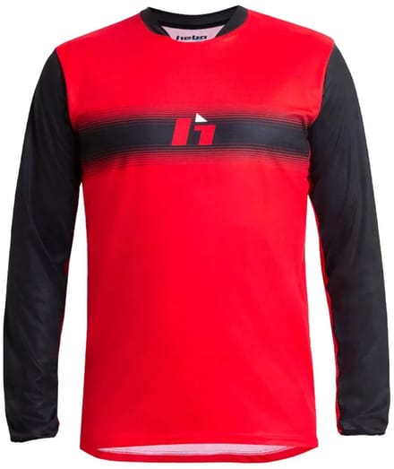 Hebo Tech Trui Met Lange Mouwen Rood 2XL Man