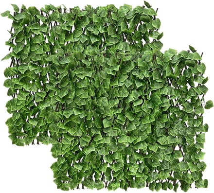 Privacy Scherm Hek - Kunst Hedges - Balkon Decoratie - Uitbreidbaar Ontwerp - 300x50 cm - Groen