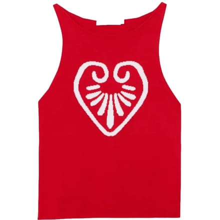 Dames top Rita Row Cuore