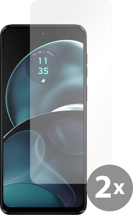 Just in Case screenprotector geschikt voor Motorola Moto G14 - Screenprotector Gehard Glas - 2 Stuks