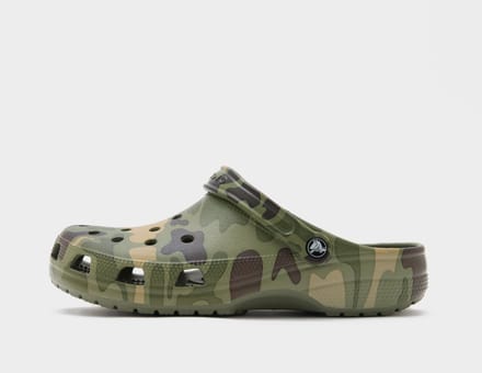 Crocs Classic Duck Camo EVA Heren Zwart/Cargo Klompen