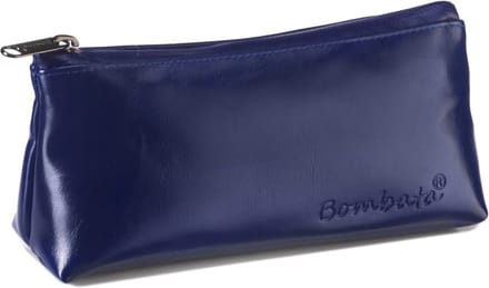 Bombata Etui Evolution Triangle 20 Cm Kunstleer Blauw