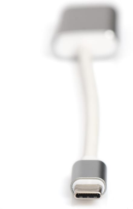 Digitus DA-70836 video kabel adapter 0,2 m USB Type-C HDMI Zilver
